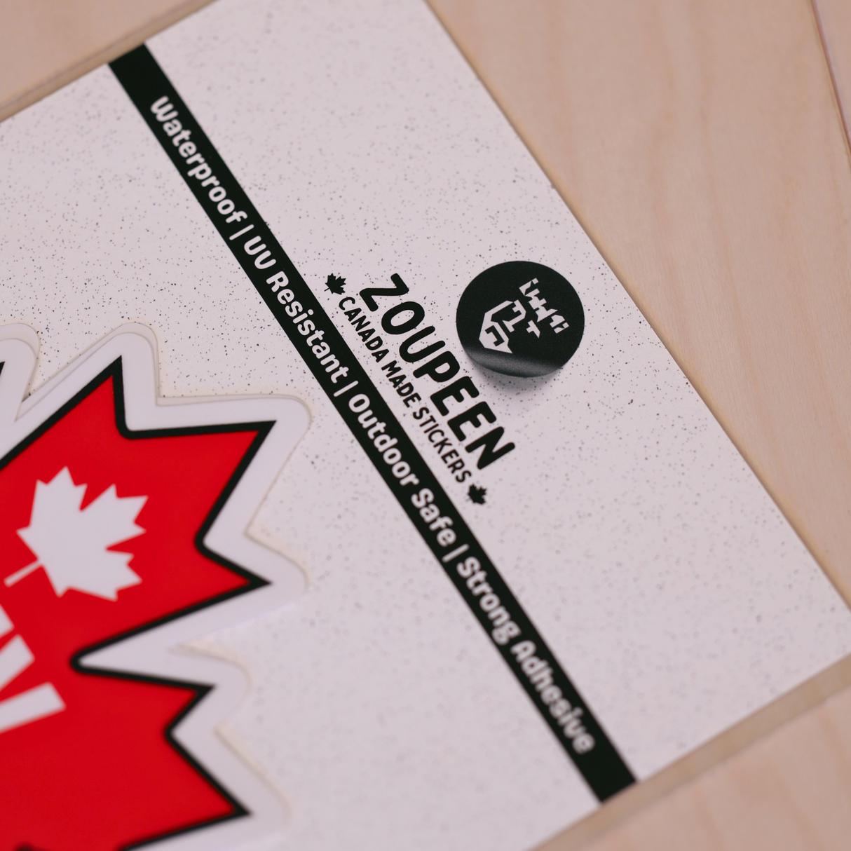 Buy Canadian, Boycott USA Sticker