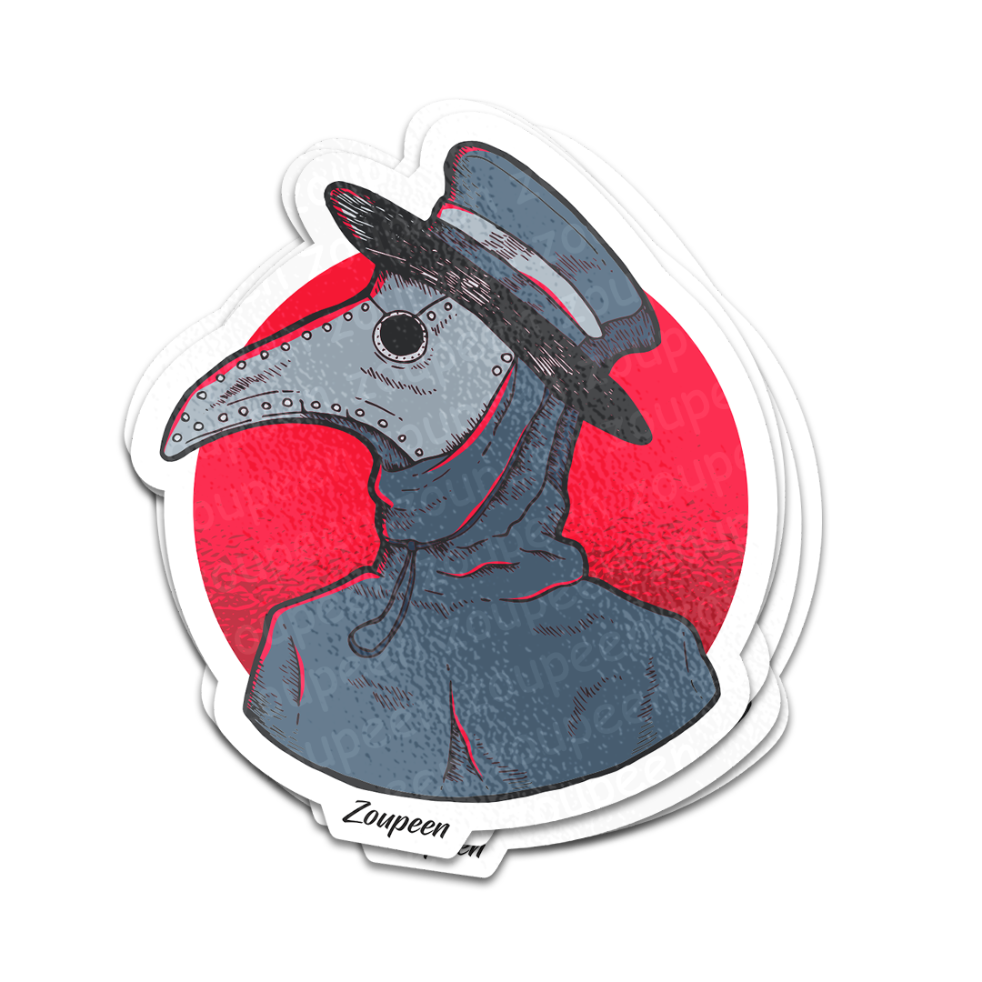 Plague Doctor Sticker