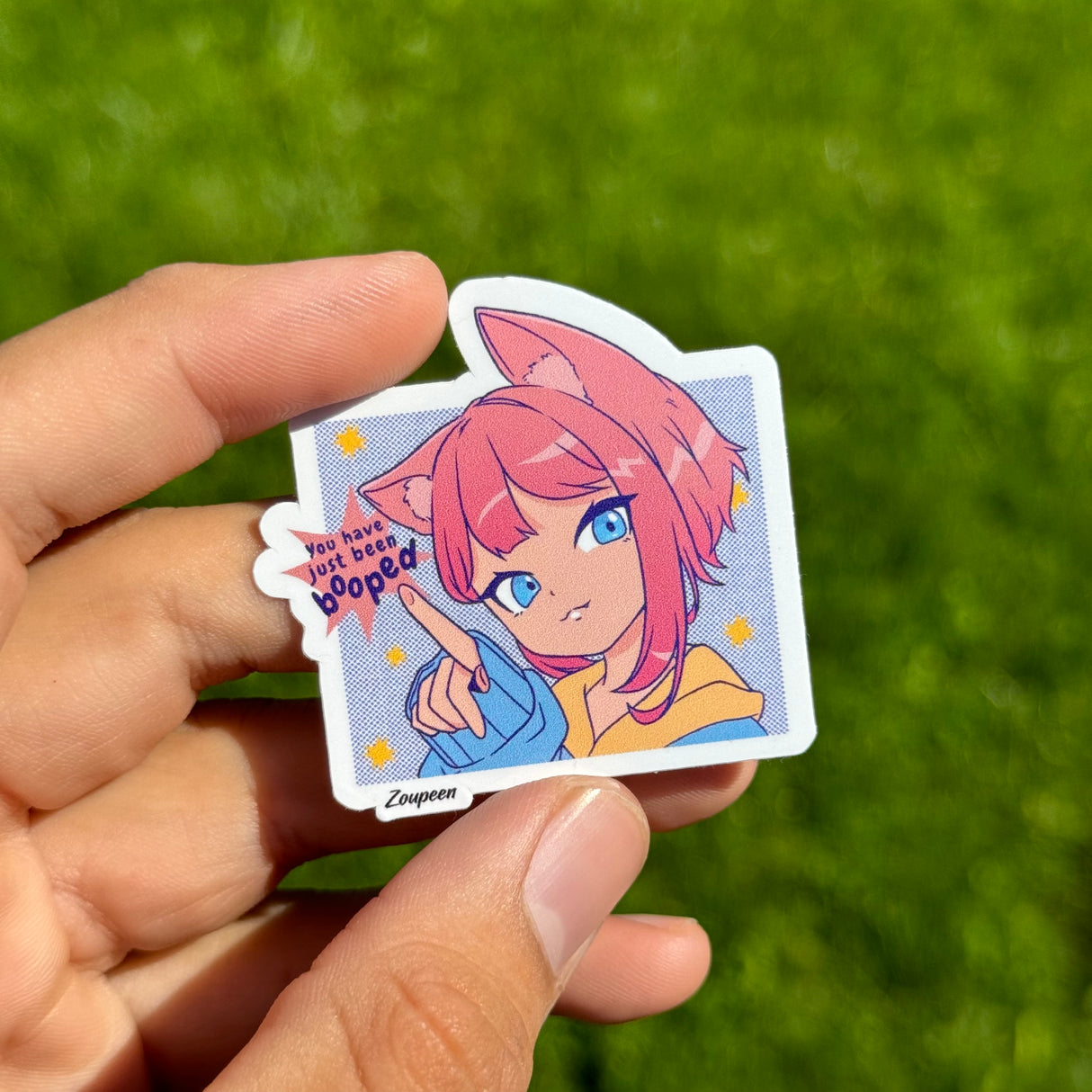 Neko Girl Boop Sticker