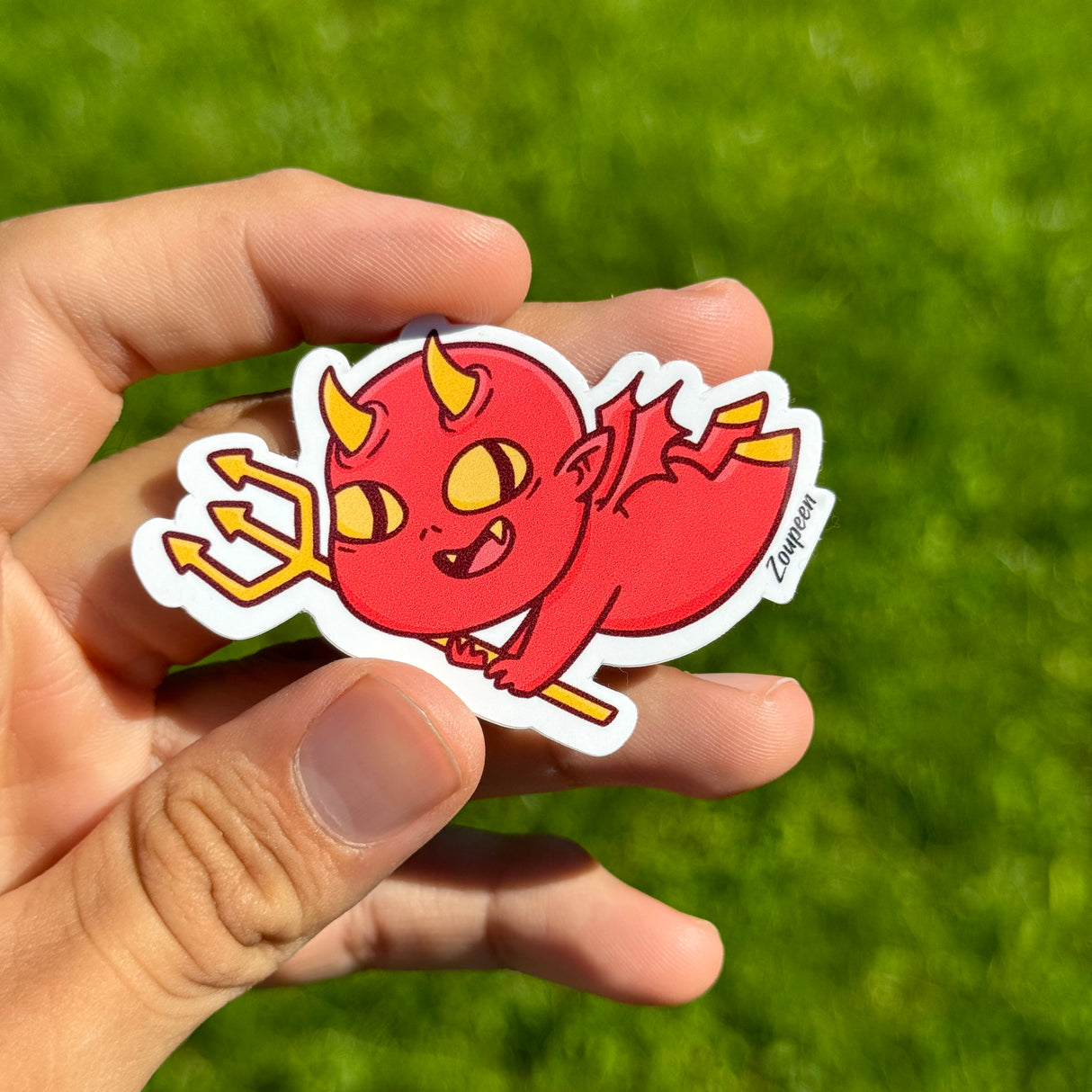 Baby Devil Sticker