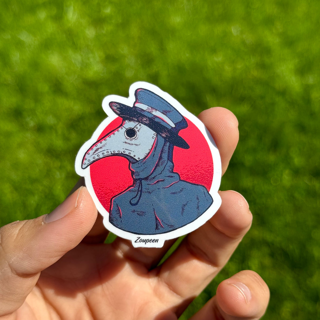 Plague Doctor Sticker