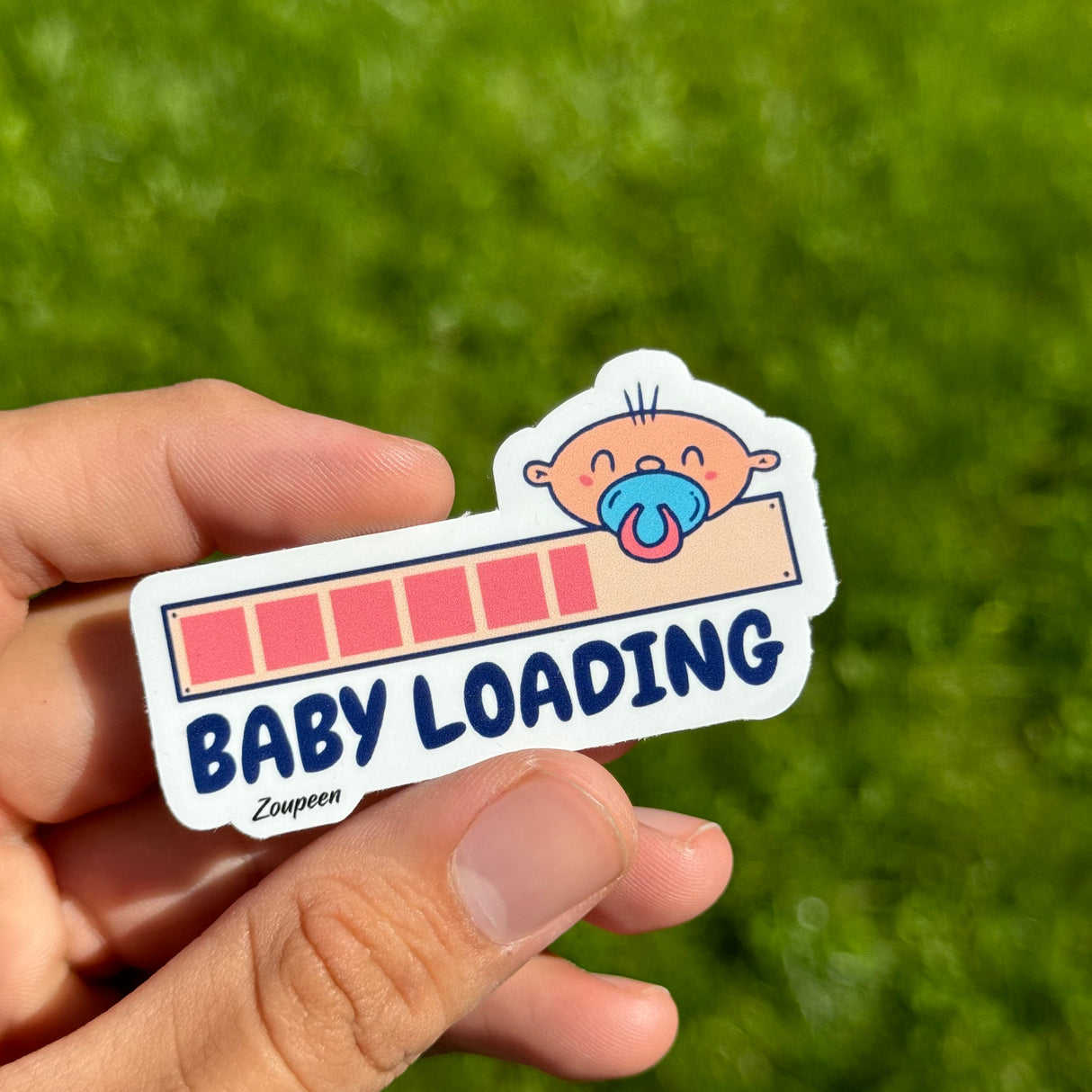 Baby Loading Sticker