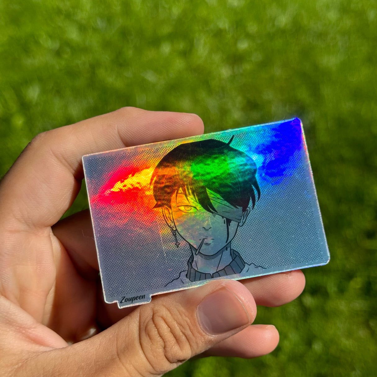 Bad Boy Anime Sticker