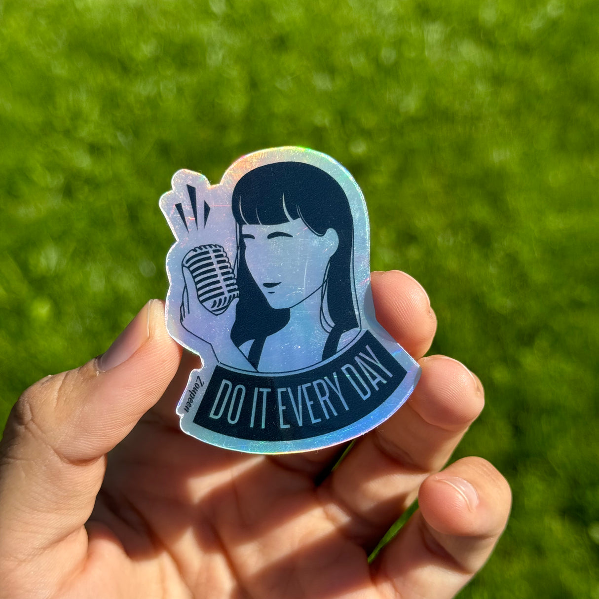 Daily Singer Sticker