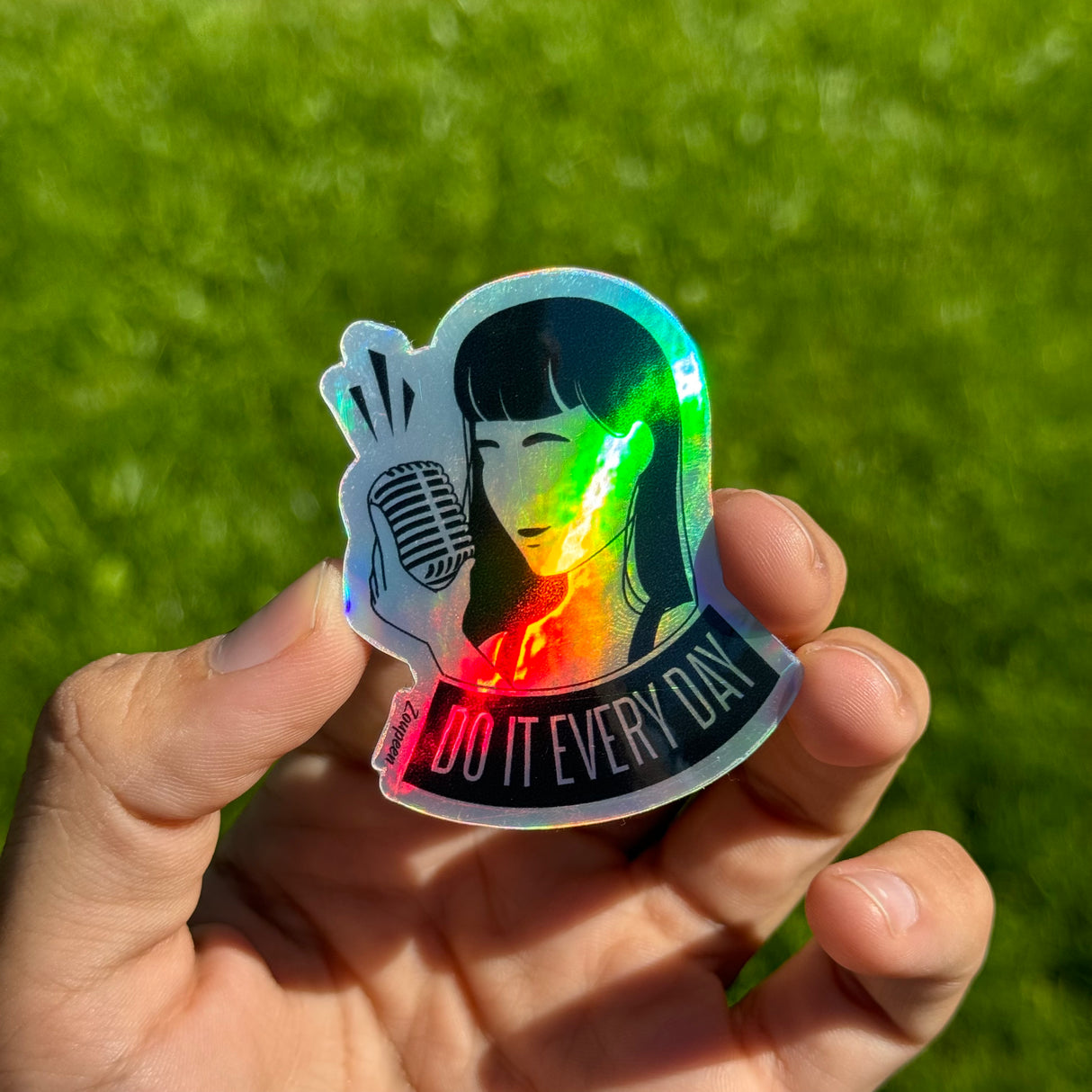 Daily Singer Sticker