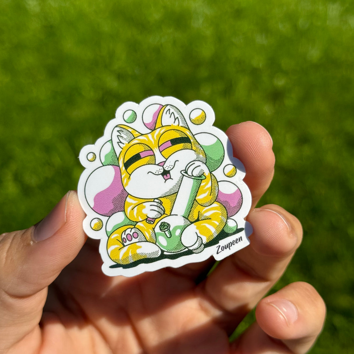 Chill Kitty Sticker