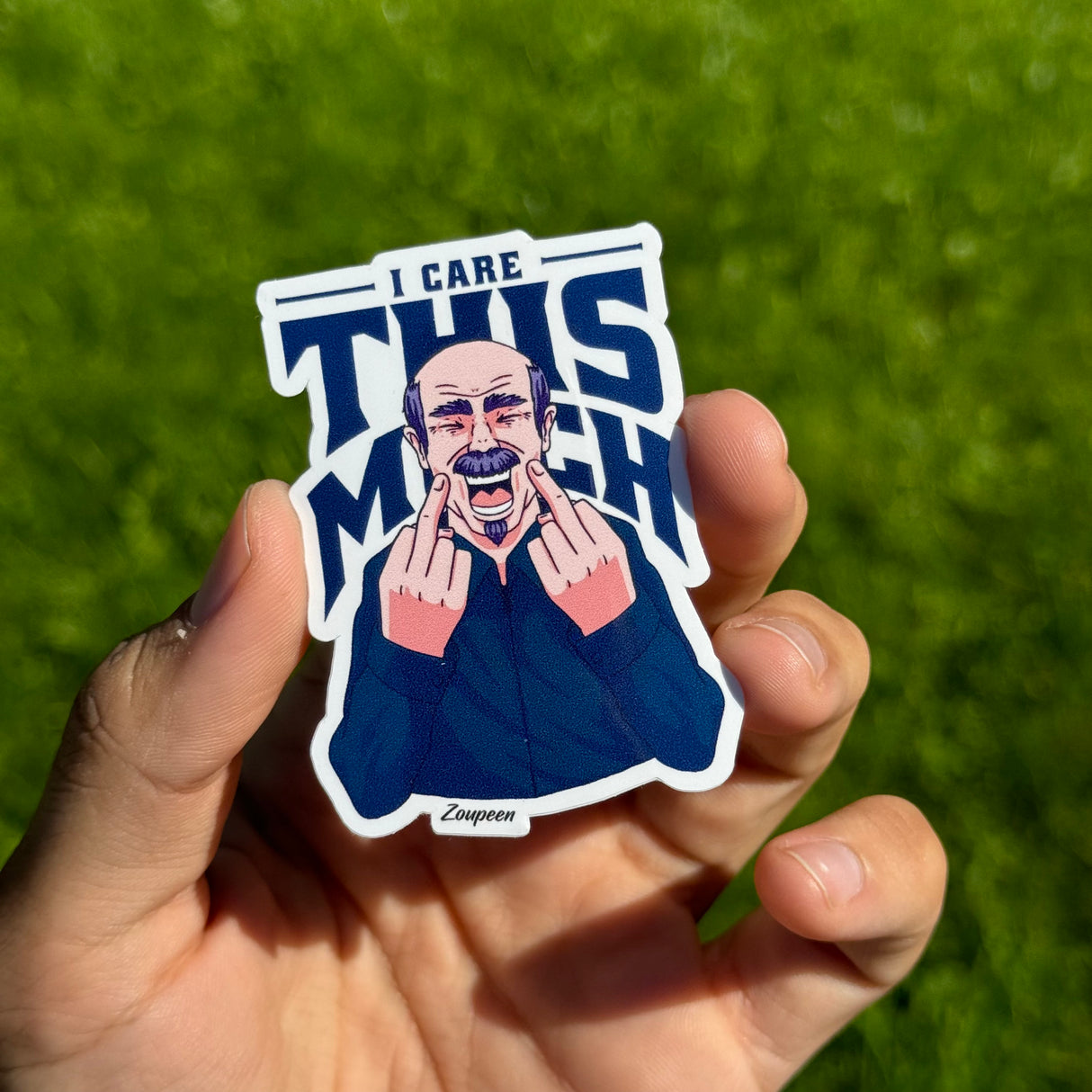 Care-Free Gesture Sticker