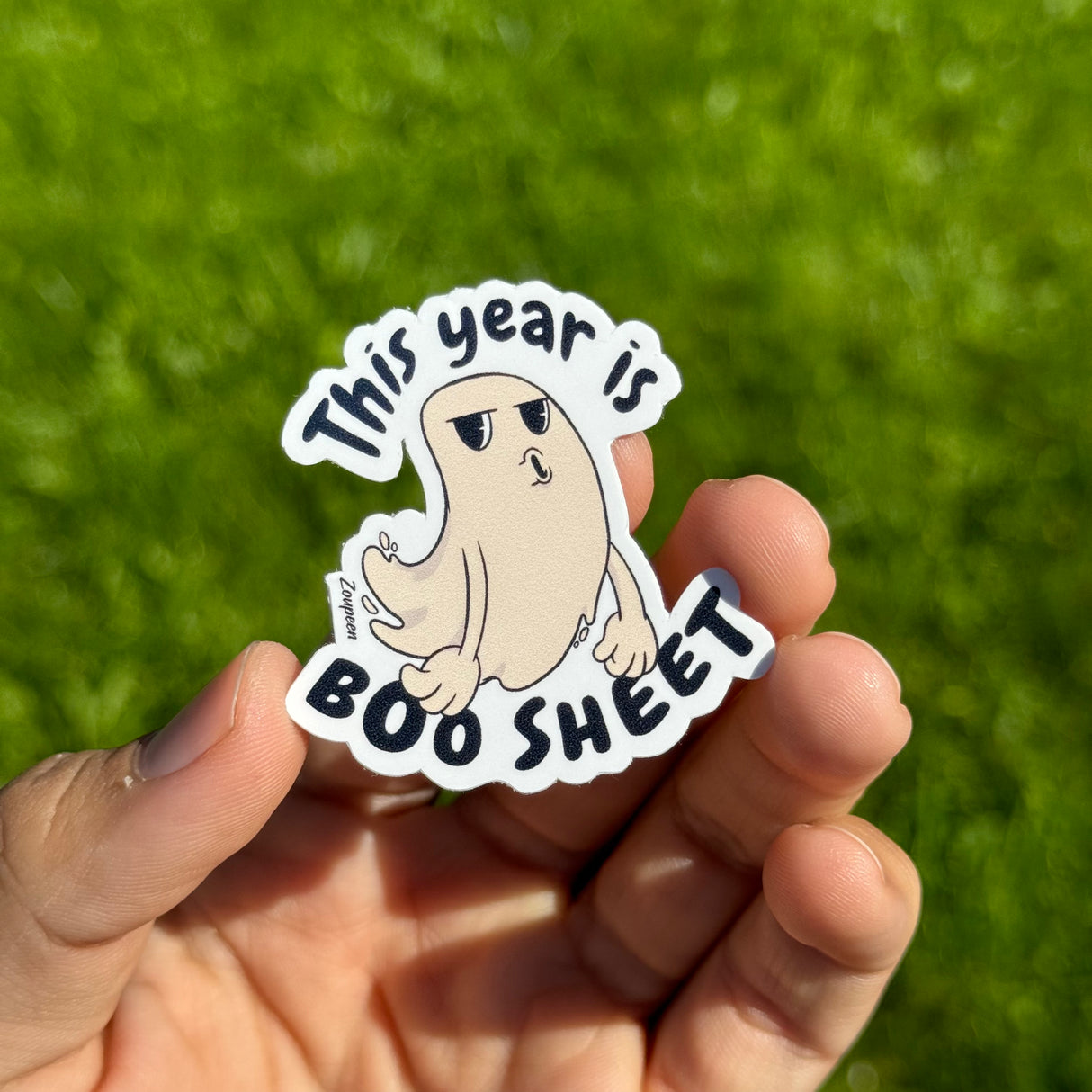 Boo Sheet Sticker