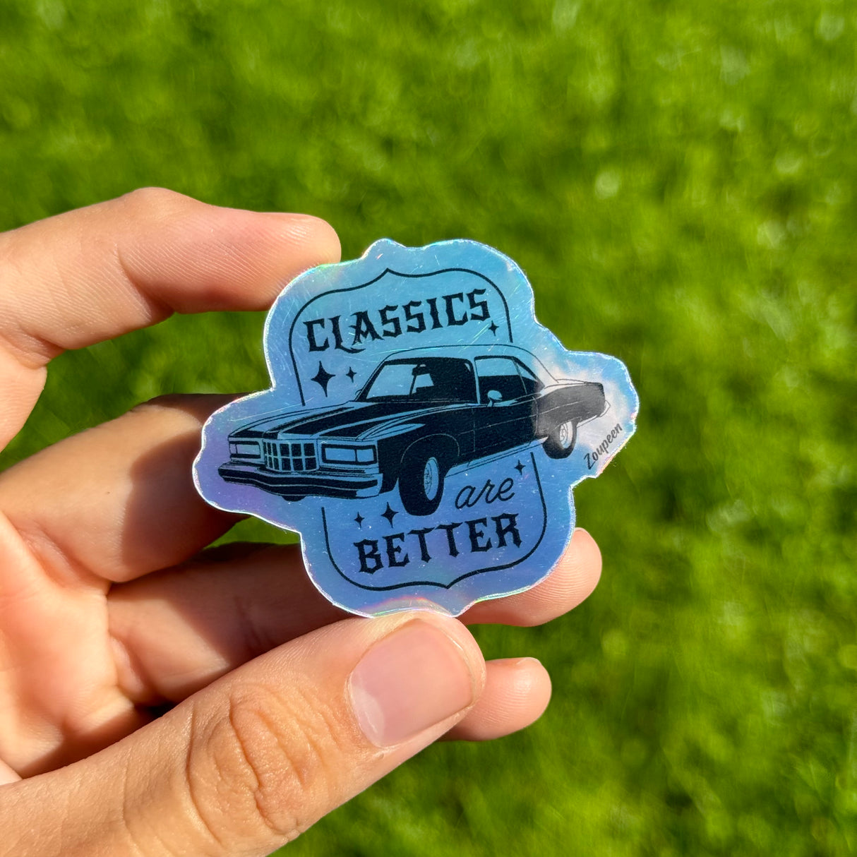 Classics Are Better Sticker