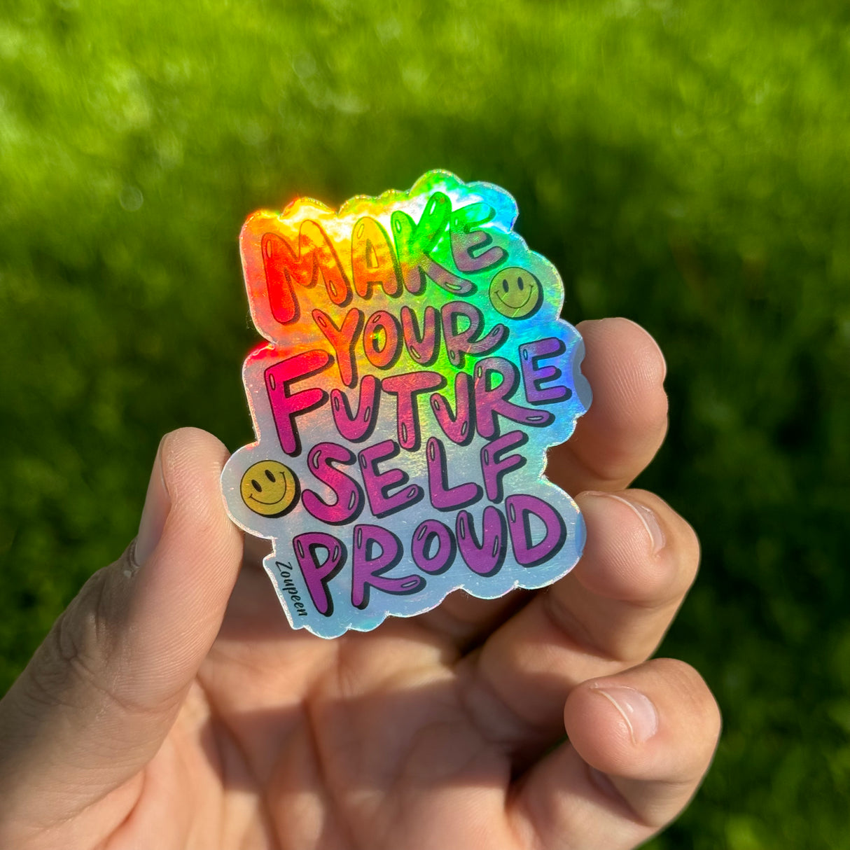 Future Proud Sticker