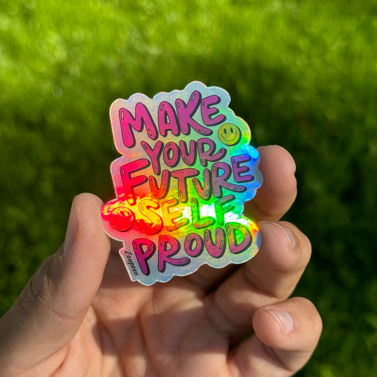 Future Proud Sticker