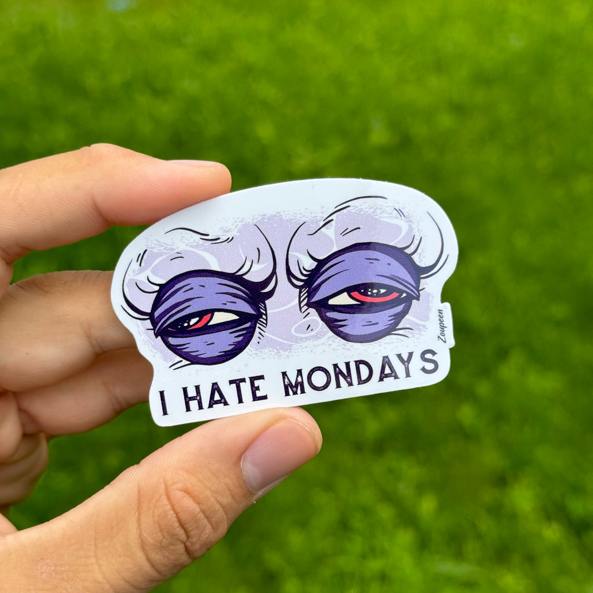 Monday Blues Sticker