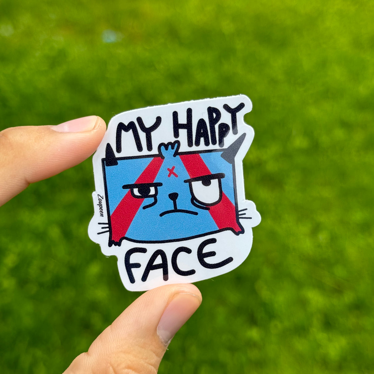 My Happy Face Sticker v2