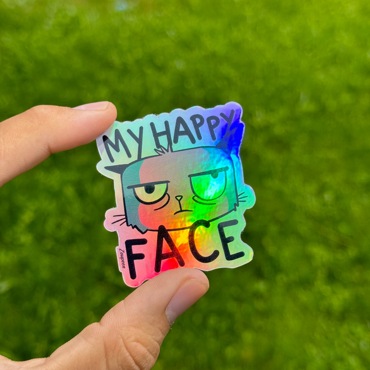 My Happy Face Sticker