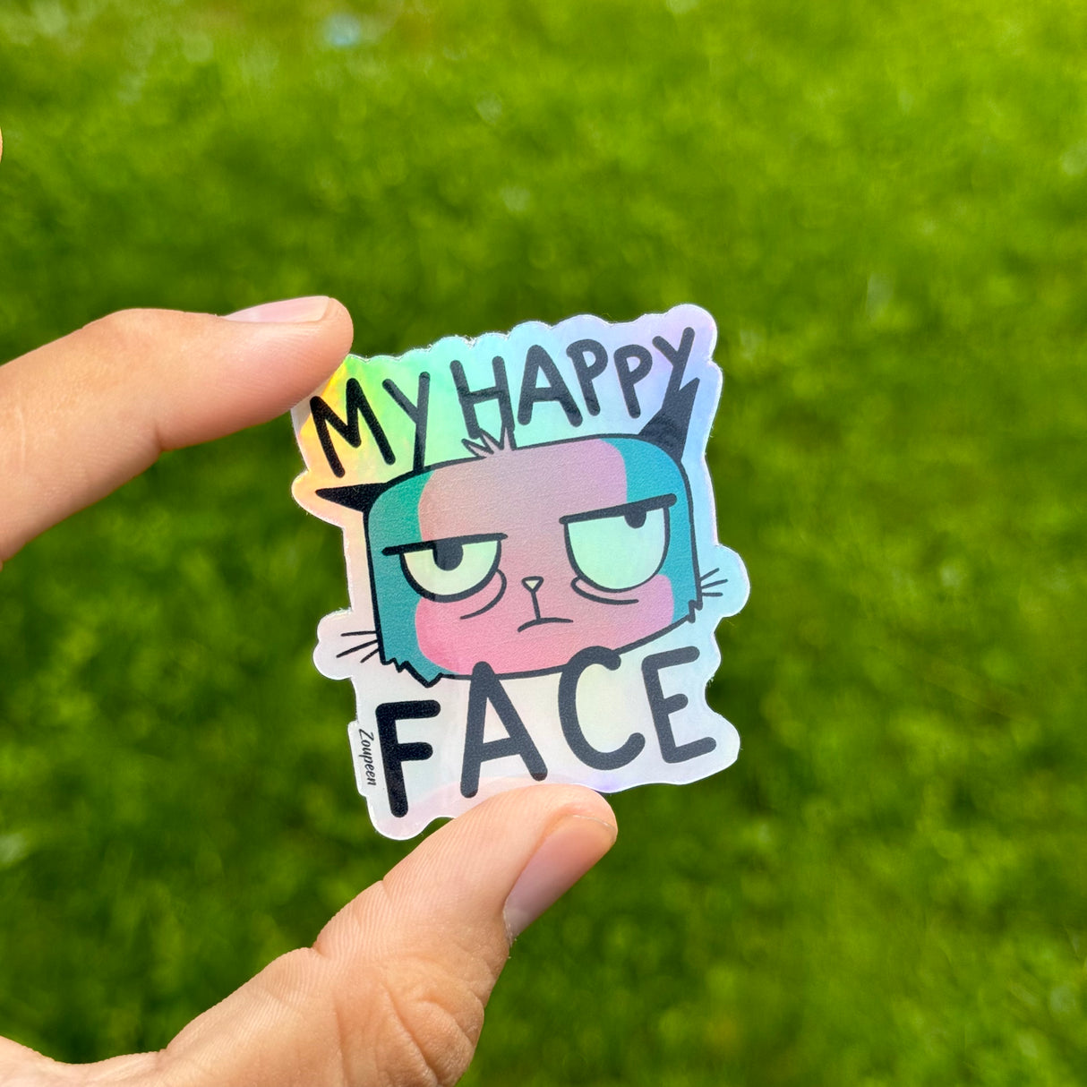 My Happy Face Sticker