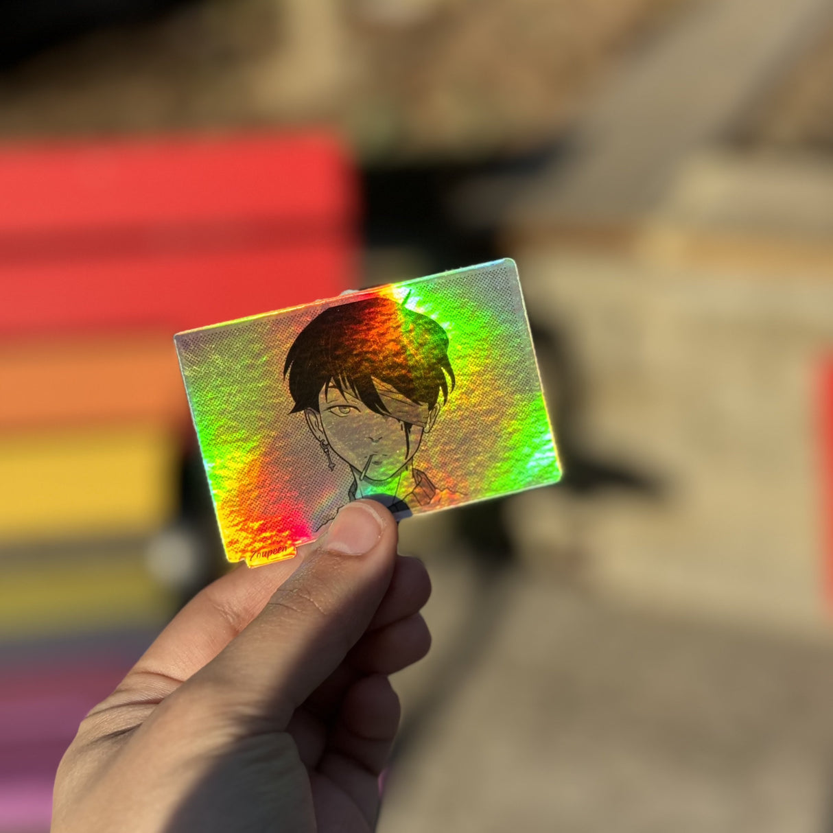 Bad Boy Anime Sticker