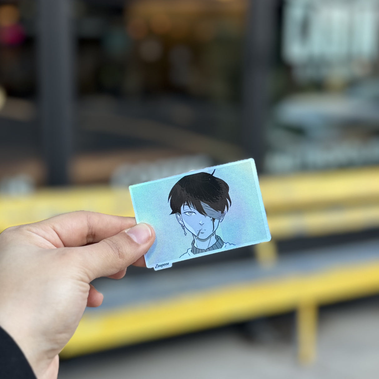 Bad Boy Anime Sticker