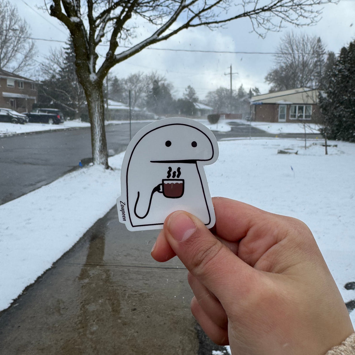 Coffee Shock Sticker