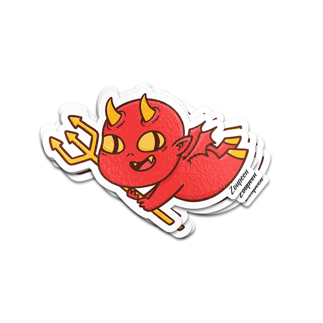 Baby Devil Sticker