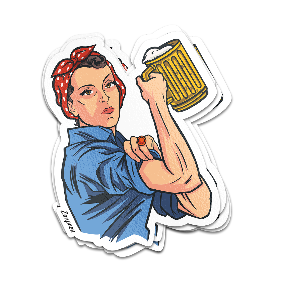 Empowered Brew Sticker