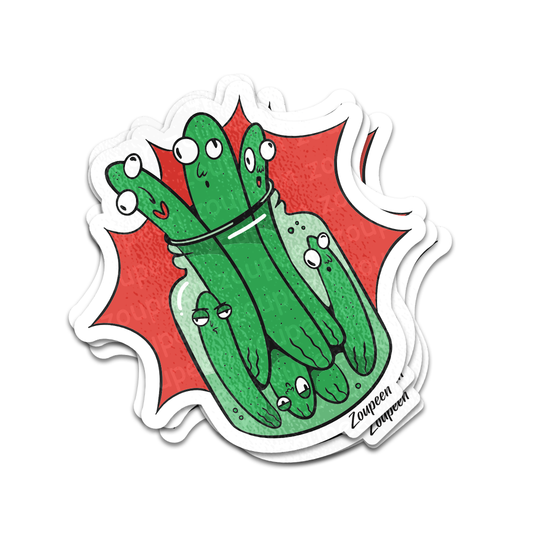 Pickle Party Sticker