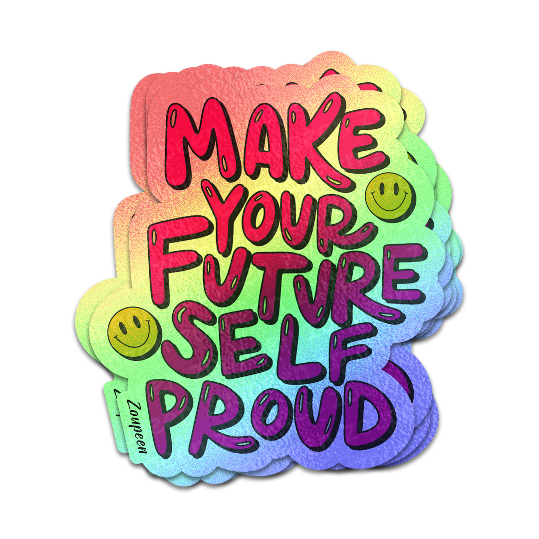 Future Proud Sticker