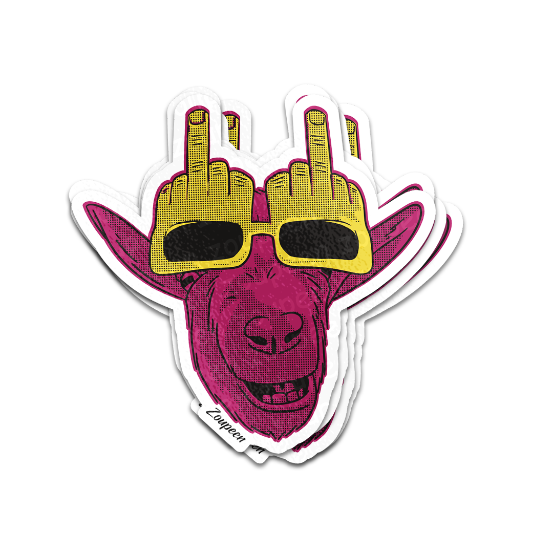 Rebel Goat Sticker