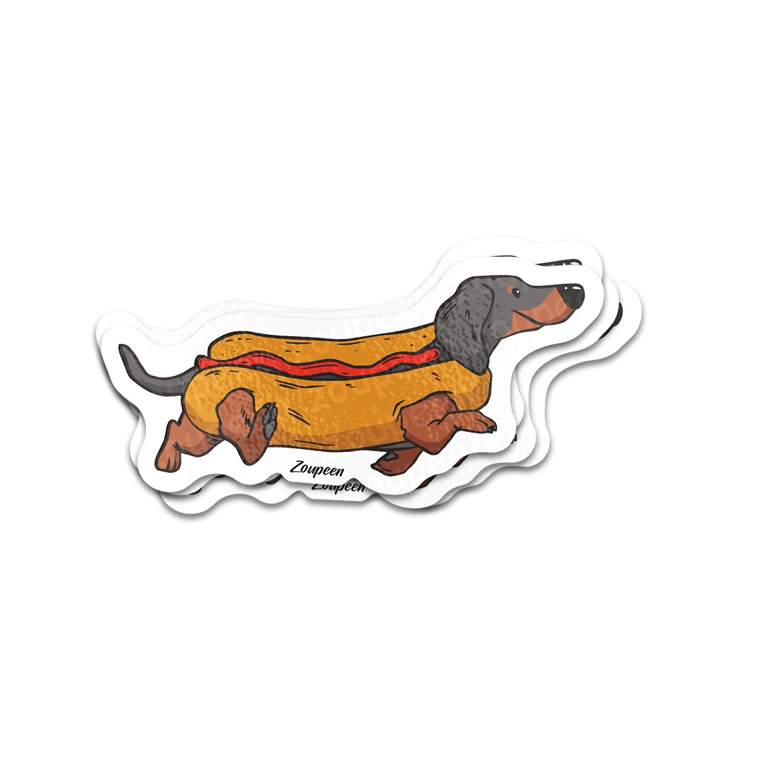 Hot Dog 2 Sticker