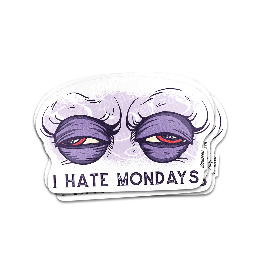 Monday Blues Sticker