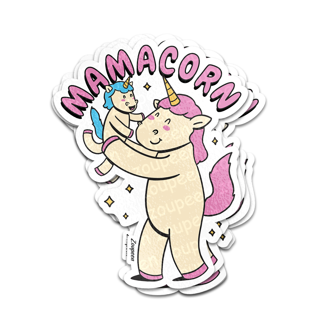 Mamacorn Sticker