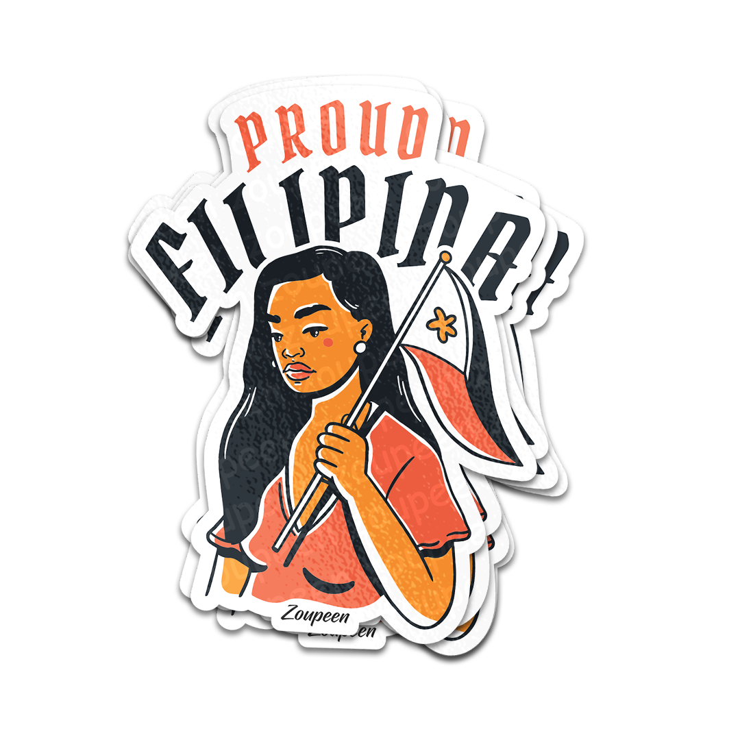 Proud Filipina Sticker