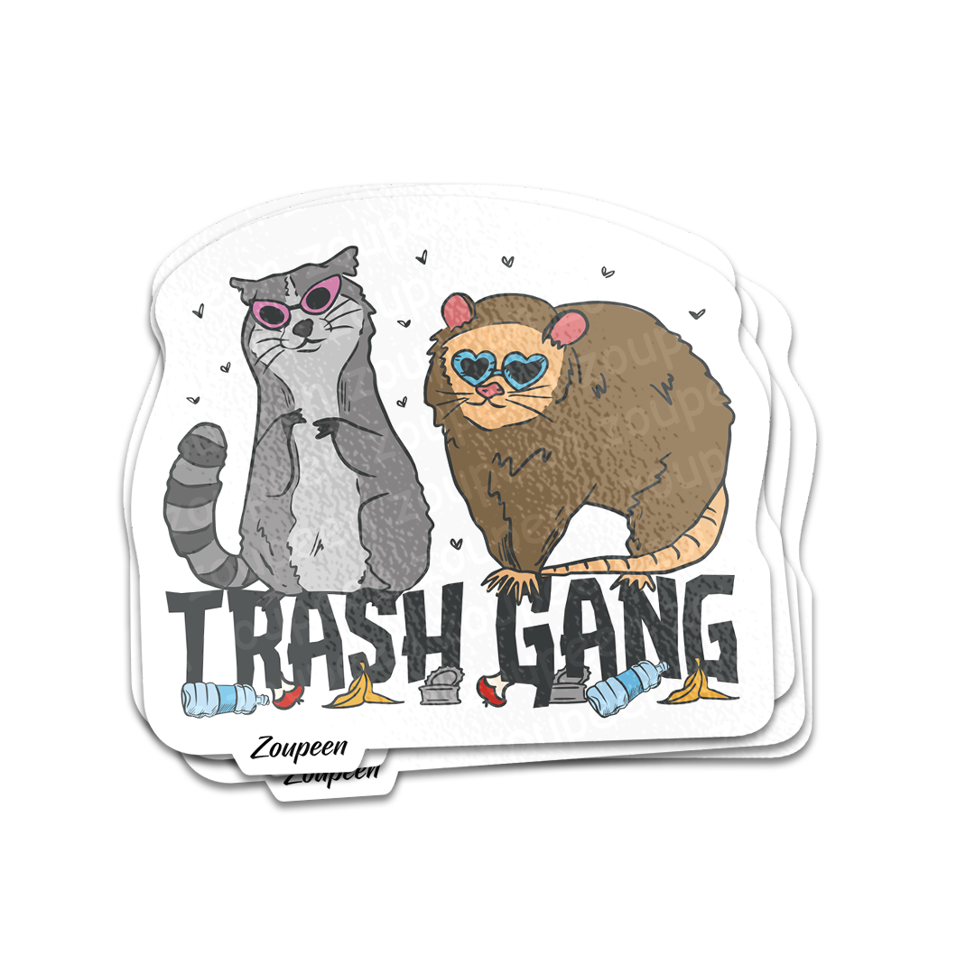 Trash Gang Sticker