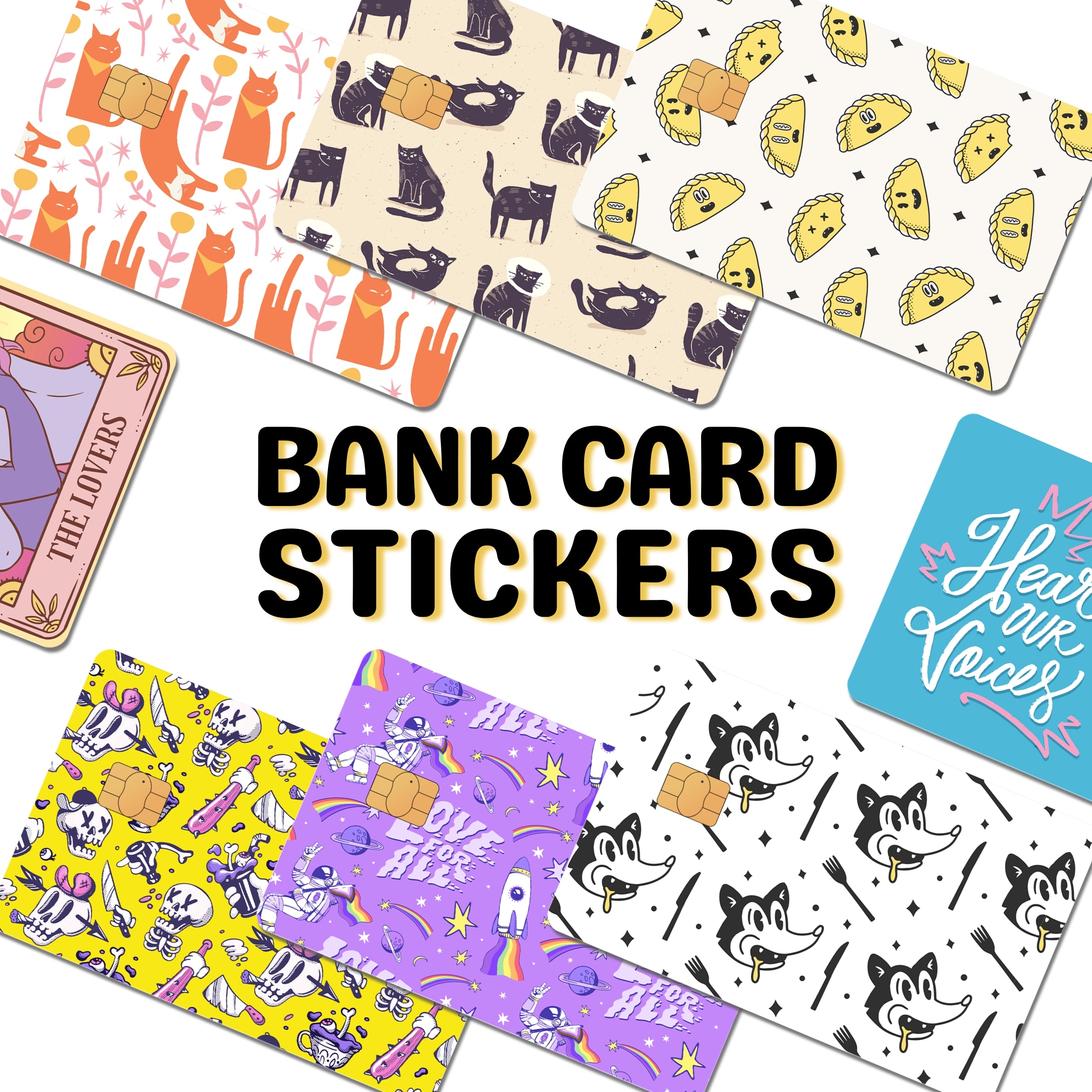 How to Stick Bank Card Stickers? (with video) – Zoupeen