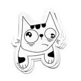Meh Kitty Sticker