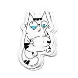 Chubby n' Sad Sticker