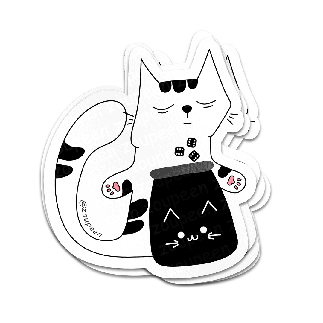 Lucky Paws Sticker