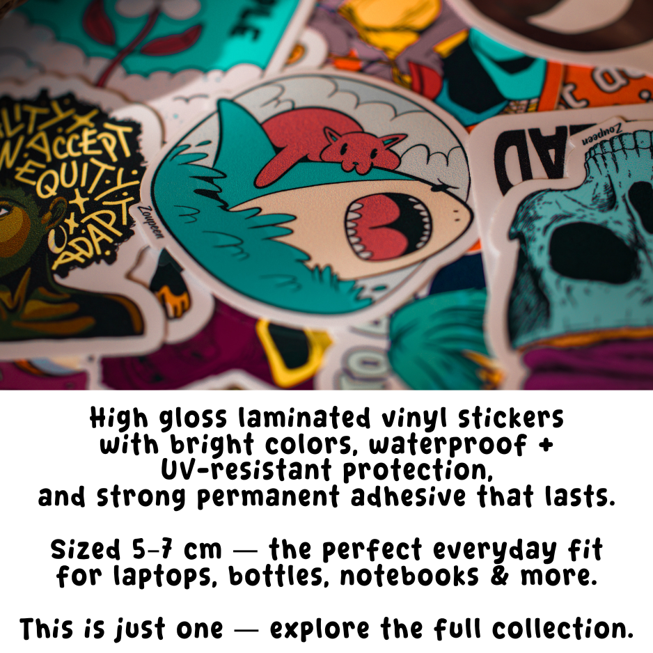 Bad Boy Anime Sticker