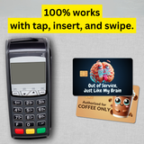 Funny Card Skins – 4 Pack of Hilarious Credit Card Stickers
