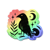 Midnight Raven Sticker