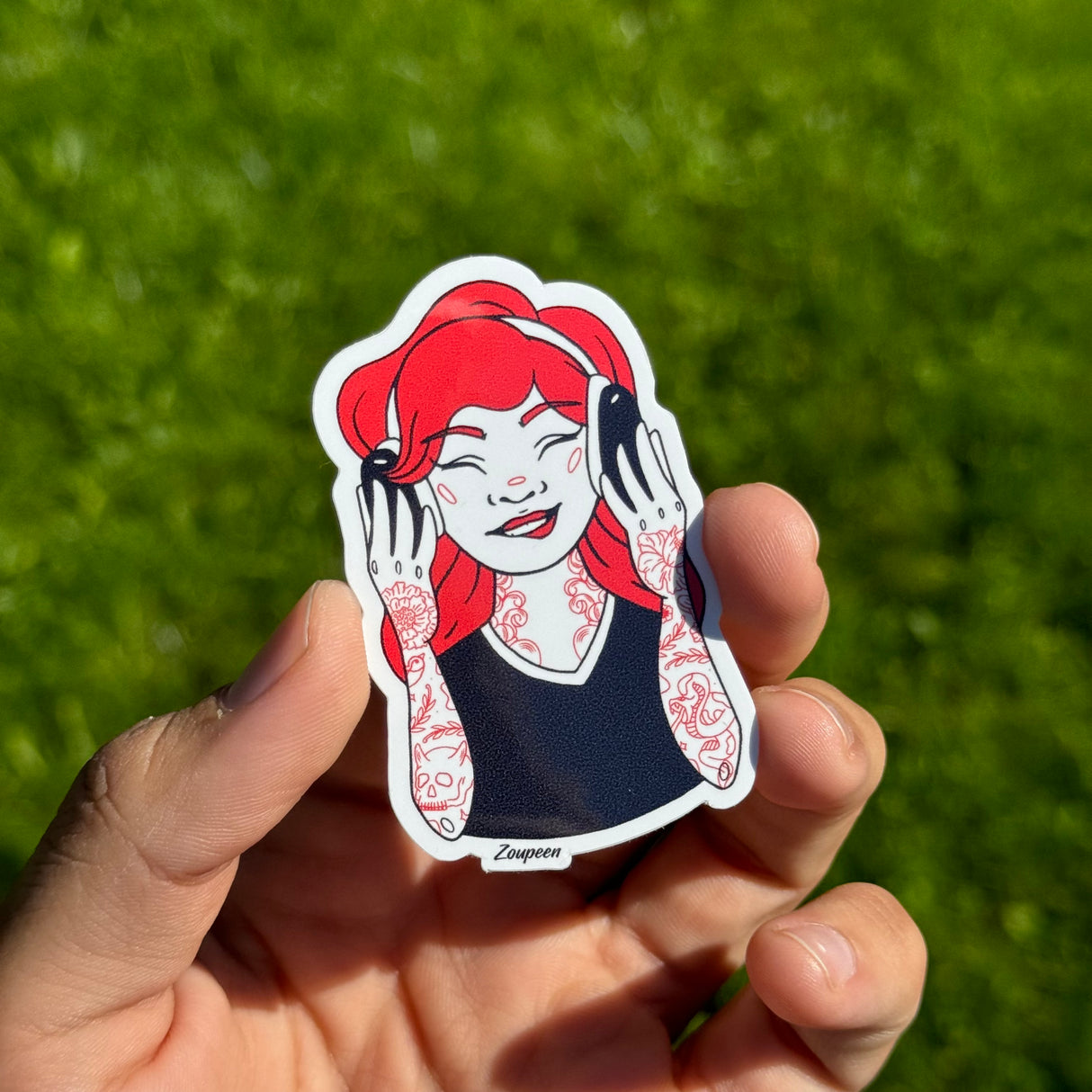 Tattoo Tunes Sticker