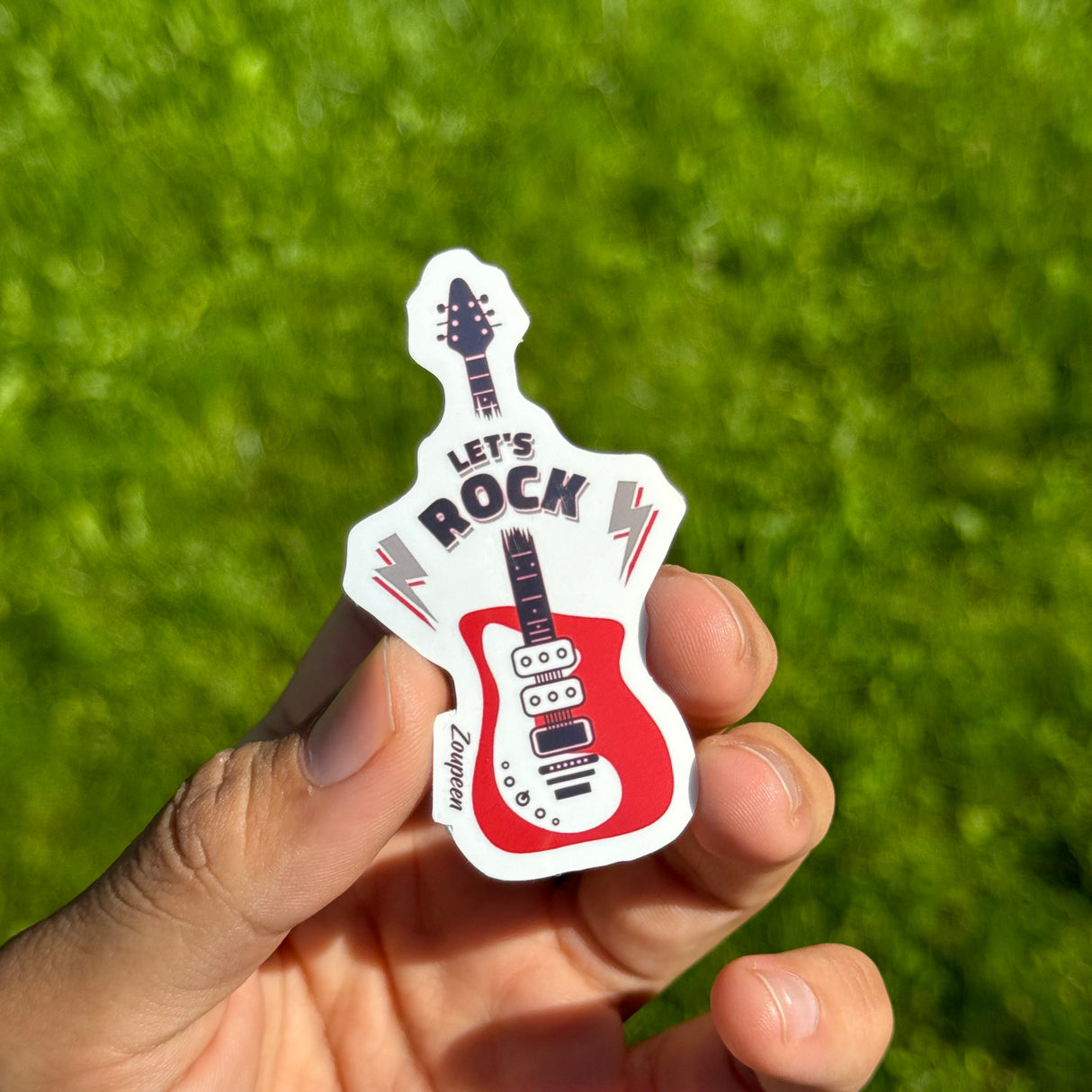 Rock On Sticker