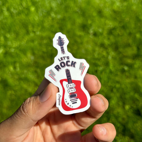 Rock On Sticker