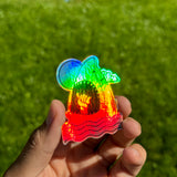 Shaka Shark Sticker