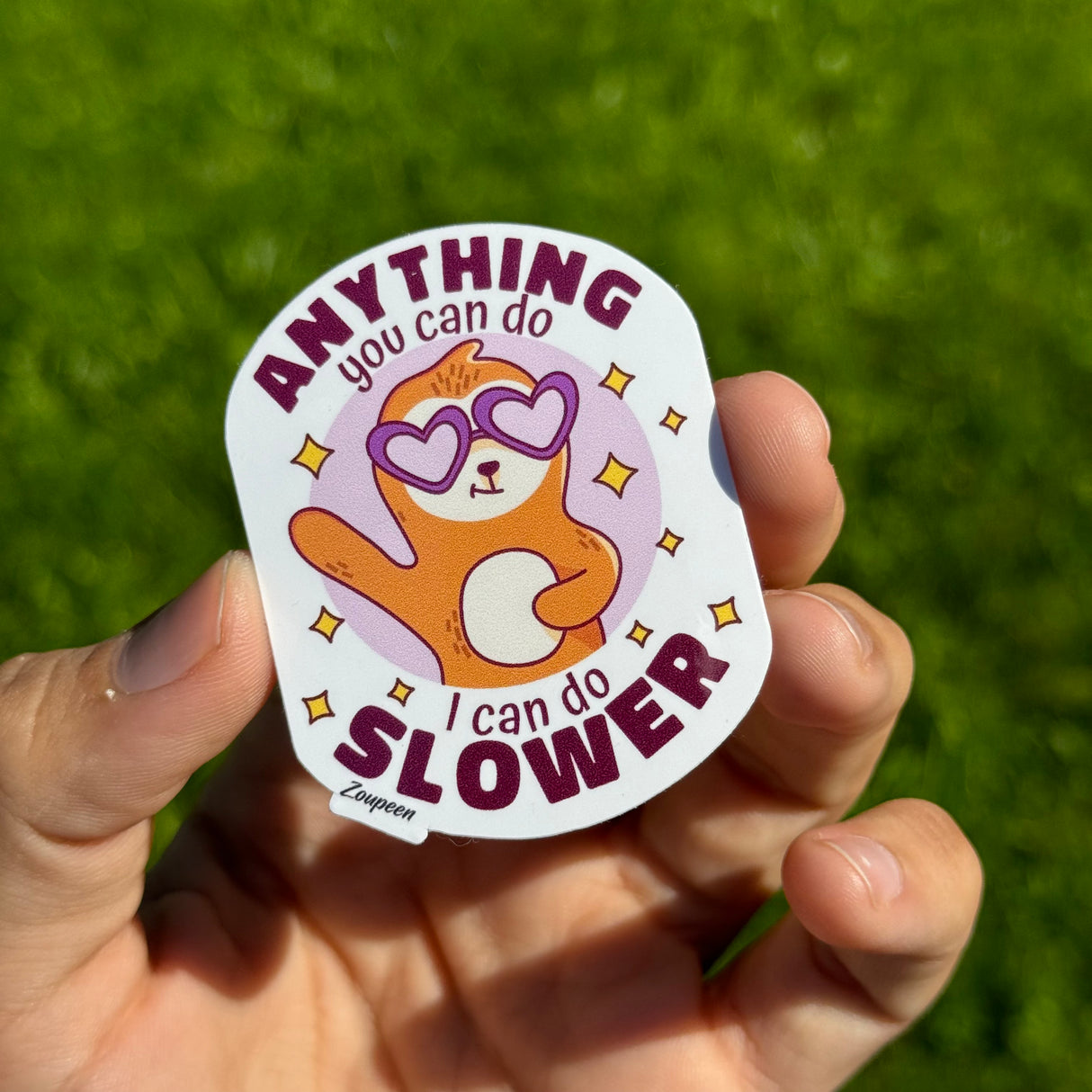 Sloth Life Sticker