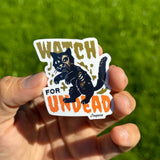 Undead Cat Sticker