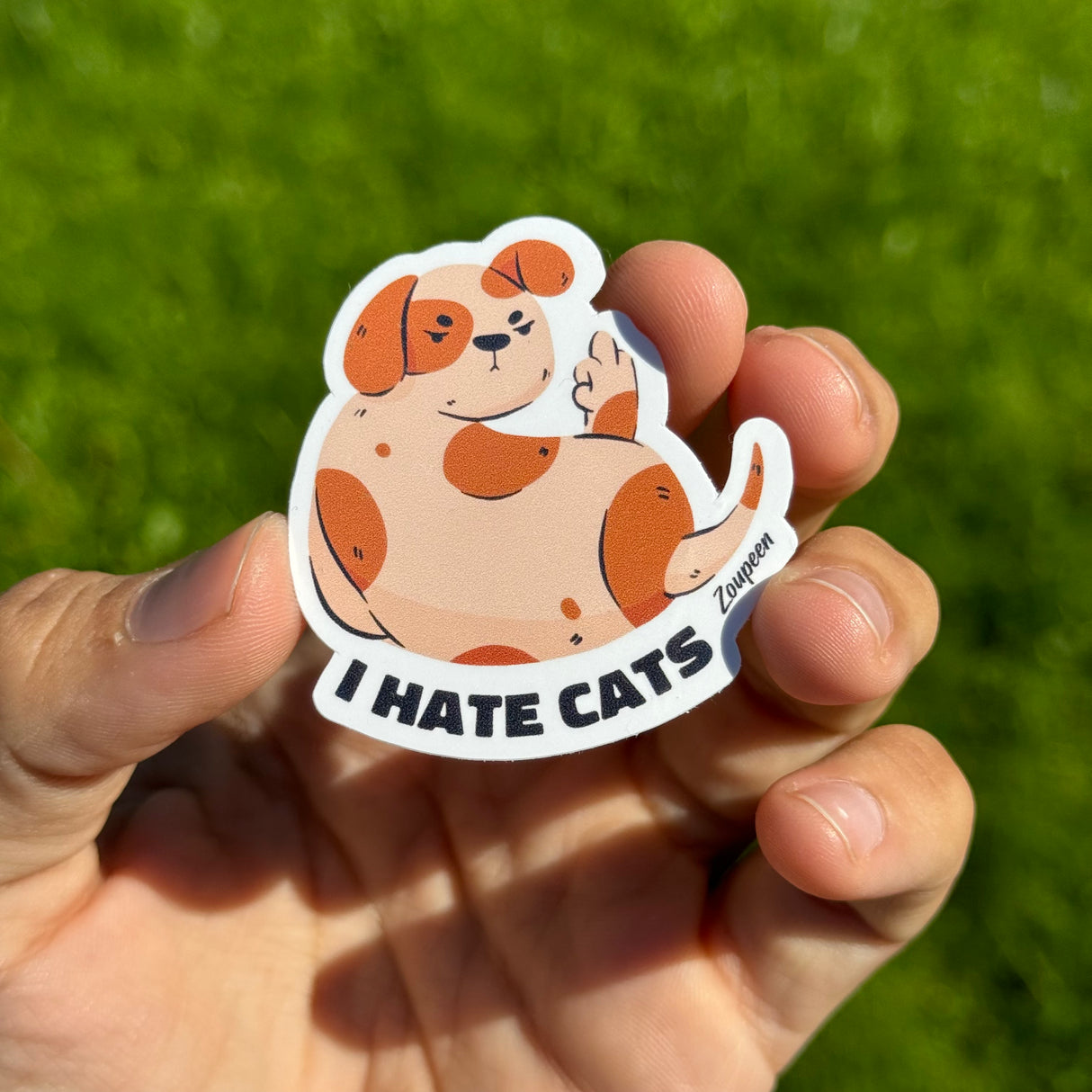 Dog's Revenge Sticker