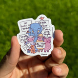 Vegan Parade Sticker