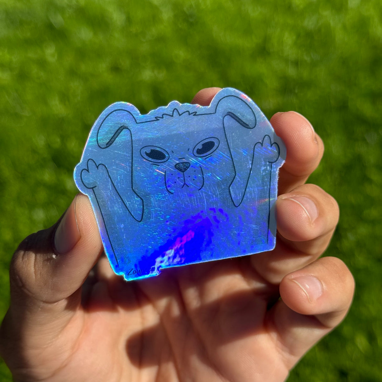 Sassy Pup Sticker