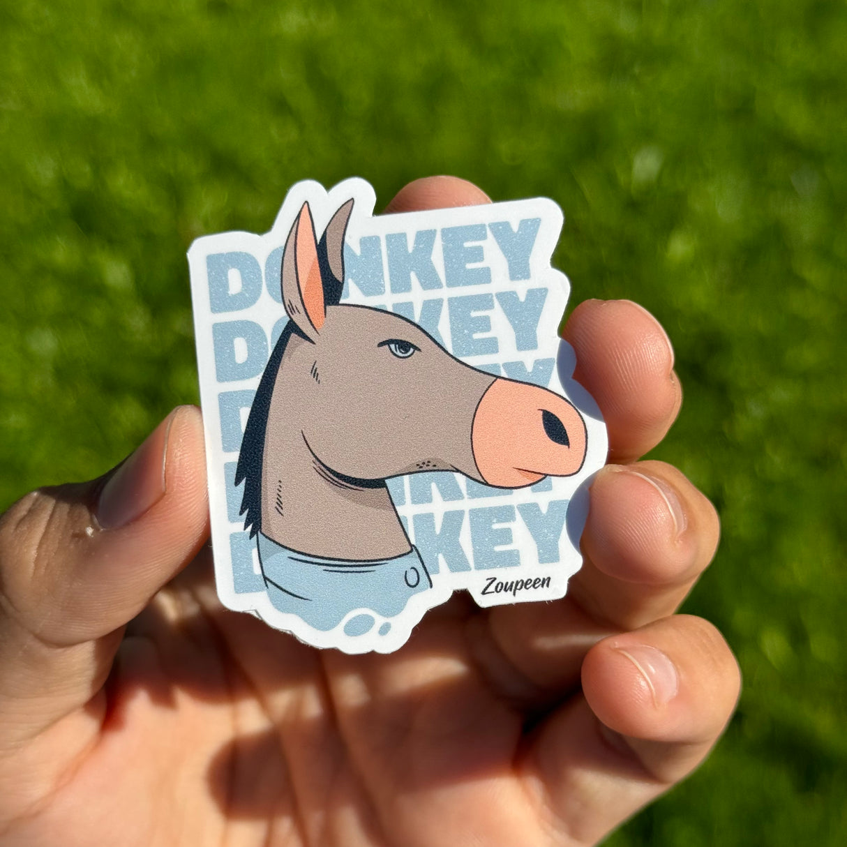 Donkey Attitude Sticker