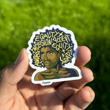 Equality Advocate Afro Sticker